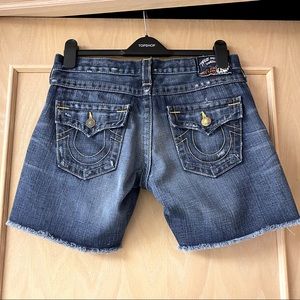 TRUE RELIGION Jayde Denim Shorts
